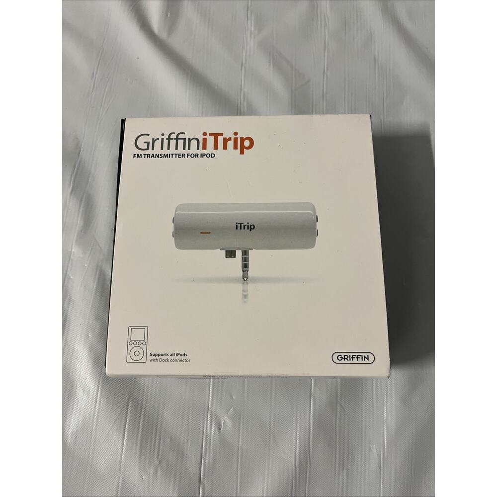 GriffiniTrip FM Transmitter for IPOD with CD-Rom and Quick Start Guide